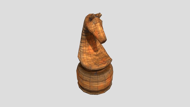 horse chess 3D Model