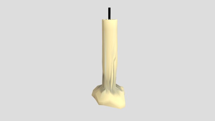 Candle 3D Model