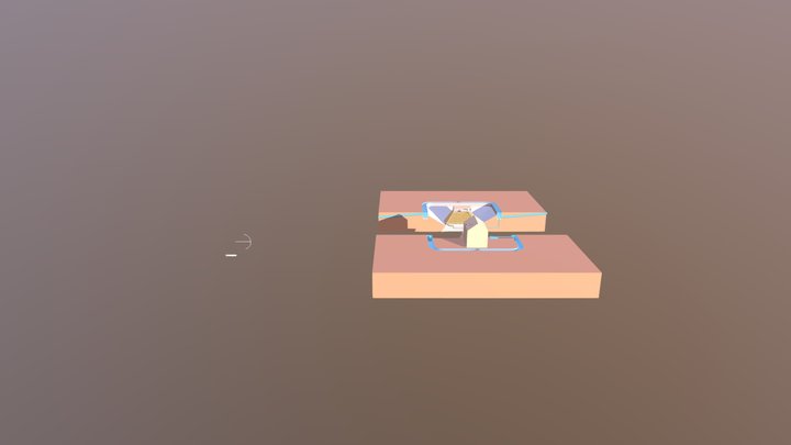 AT Solar Power Tower 1A 3D Model