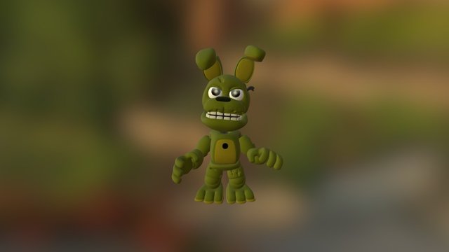 Springtrap 3D models - Sketchfab