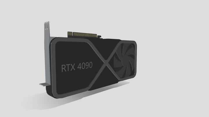 RTX 4090 3D Model