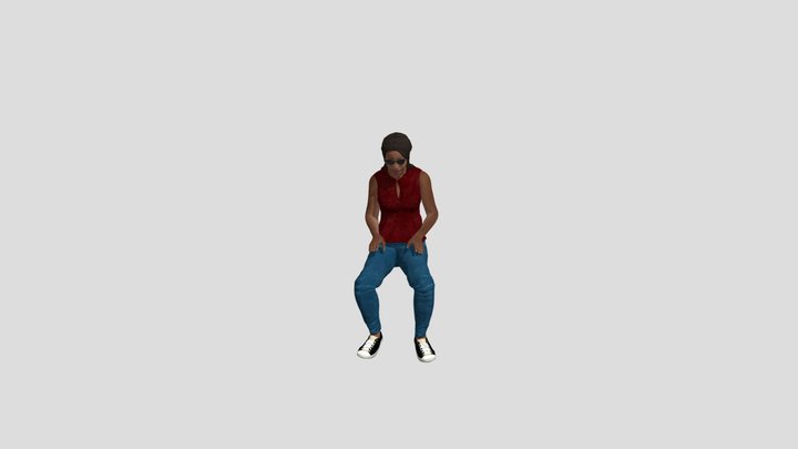 Projet 2 portrait 3D Model