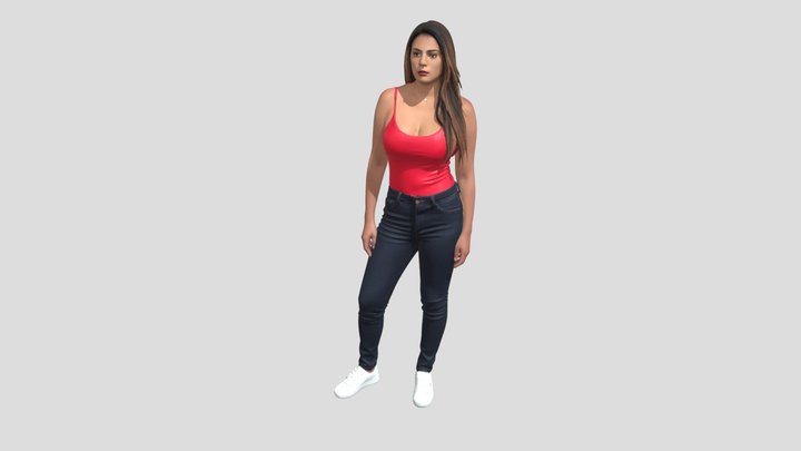 Confident In Red – Modello 3D gratuito STL