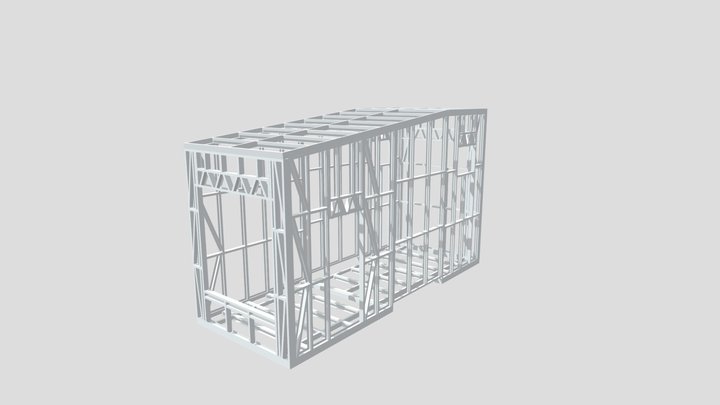 Tiny Home - 6000 x 2400 3D Model