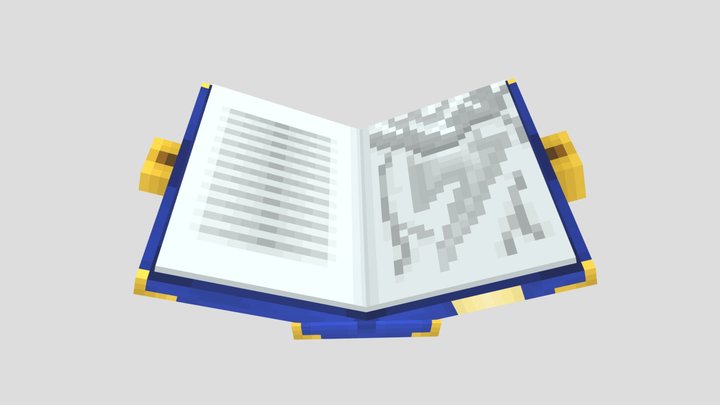 Asgore's Grimoire 3D Model