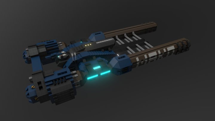 Starmade - SFRU Mako 3D Model