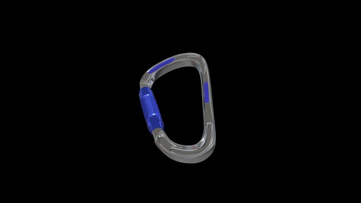 climbing carabiner 3D Model