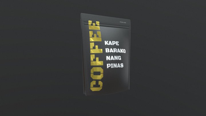 COFFEE Product 3D Model