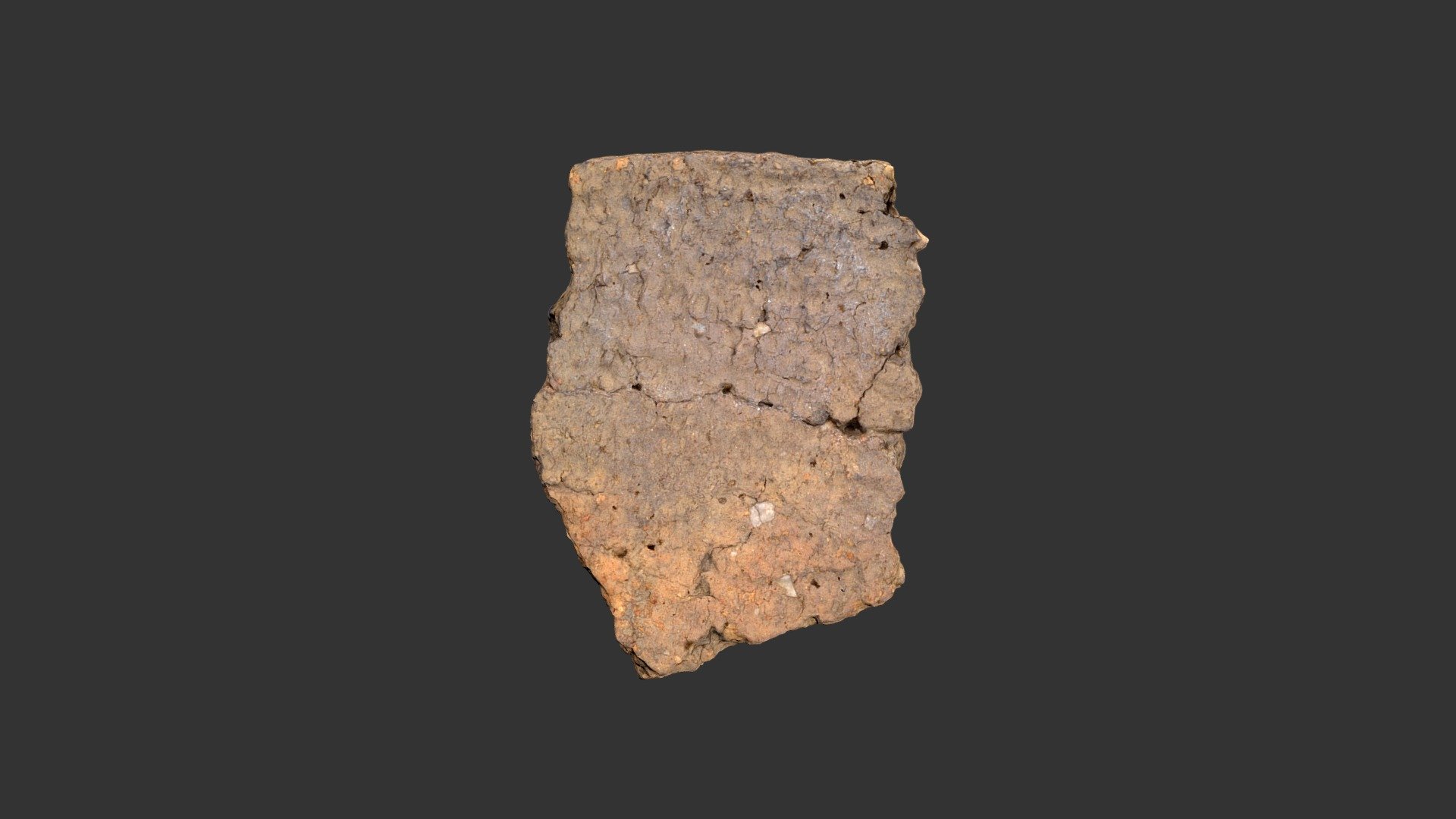 Yadkin Fabric Marked Rimsherd (312p12)