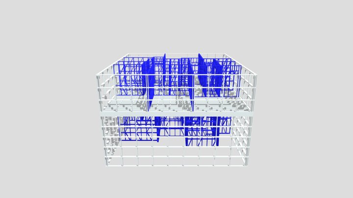 D58 Building inter 3D Model