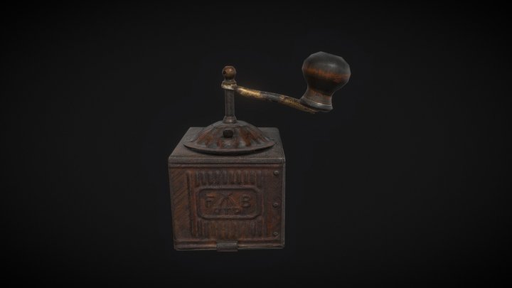 Pepper Grinder 3D Model
