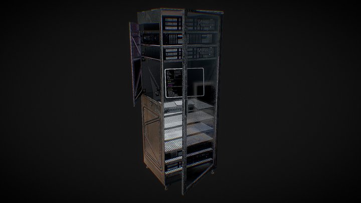Server box 3D Model
