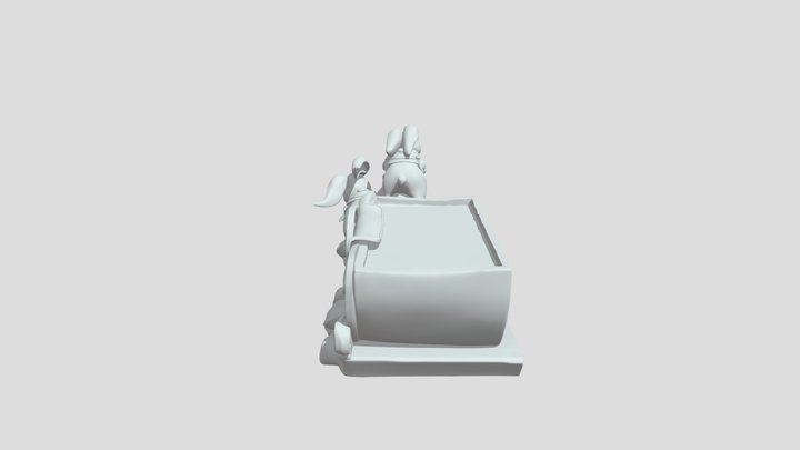 Rabbit Progress 03 3D Model