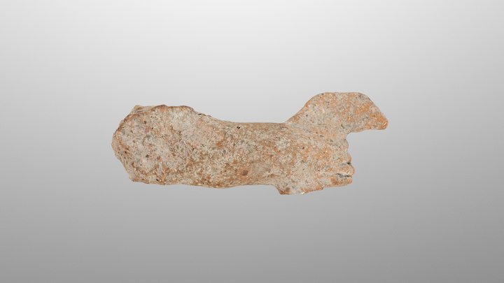 Statuette Fragment 3D Model