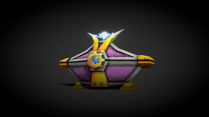 DAE - Gnomish Warchest 3D Model