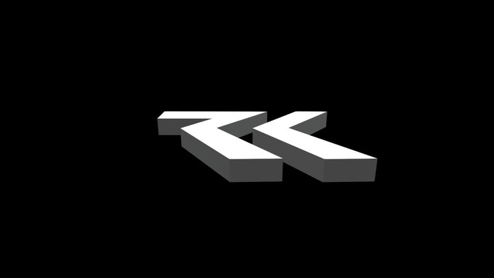 RK Logo 3D Model