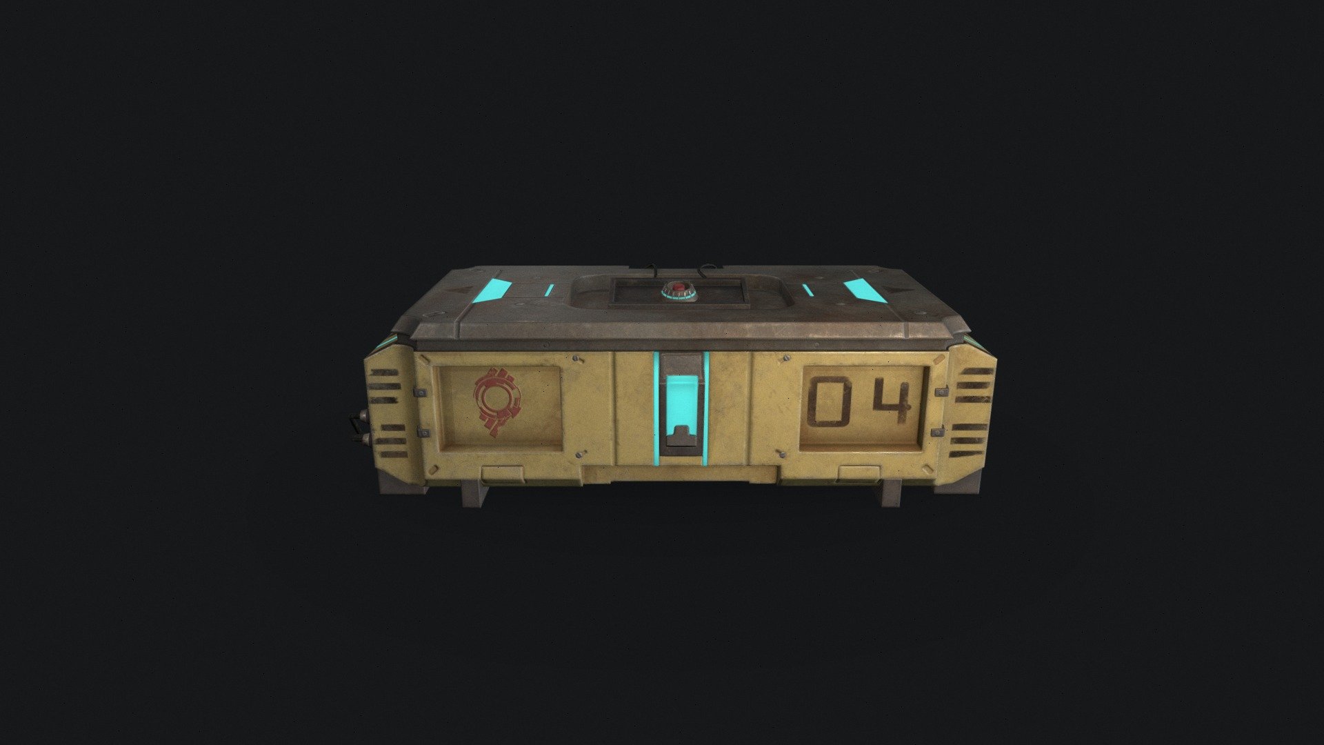 Sci-fi Crate - 3D model by Vladislav (@winsuper11) [8b20d19] - Sketchfab