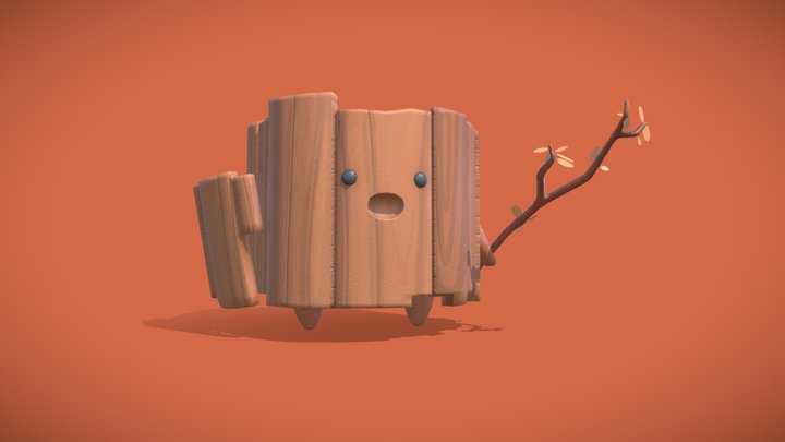 Stump Knight 3D Model