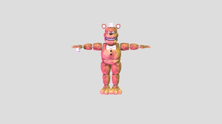 Fab Convert.com_fredbear+(1) 3D Model