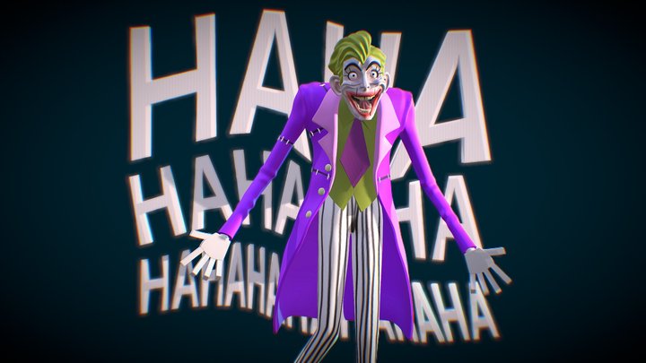 Joker by Julien Rossire 3D Model