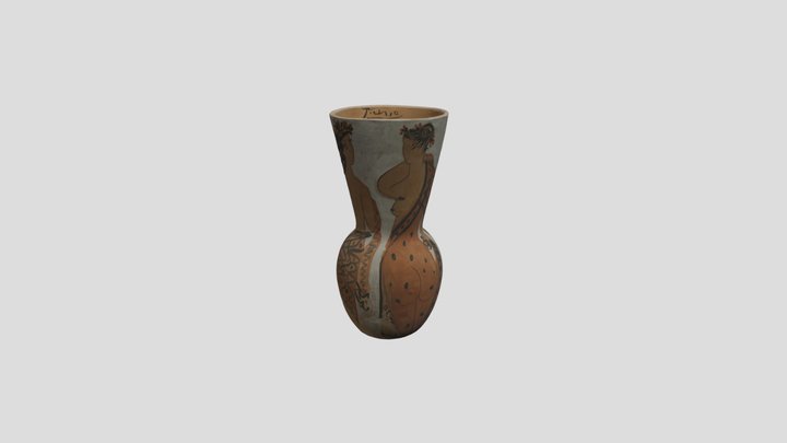 Vaso/ Vase, Pablo Picasso 3D Model