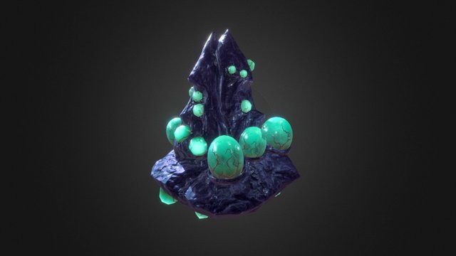 Skiver Roe Pod 3D Model