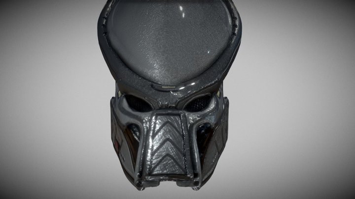 Predator Mask 3D Model