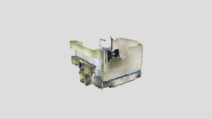 Virtual clinic with robotic arm 3D Model