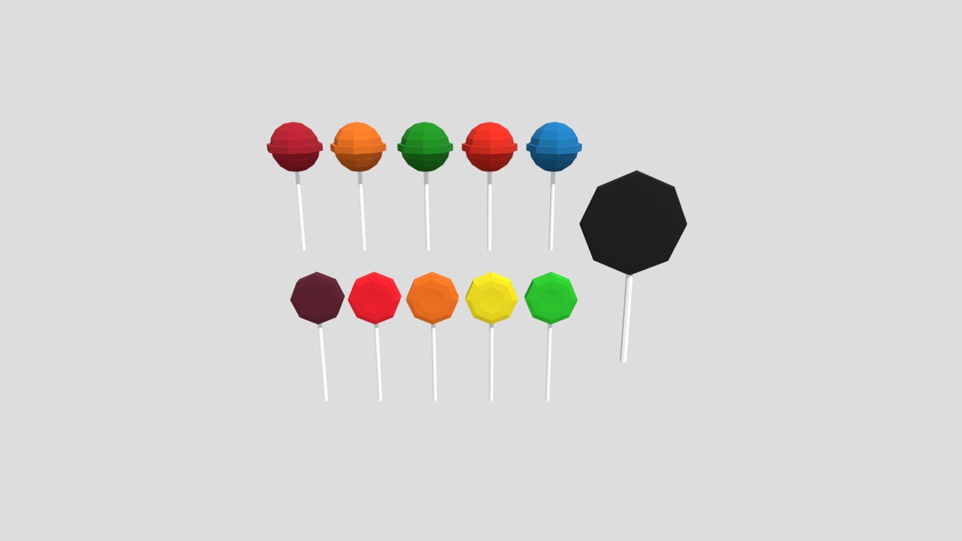 Lollipops from Poly by Google