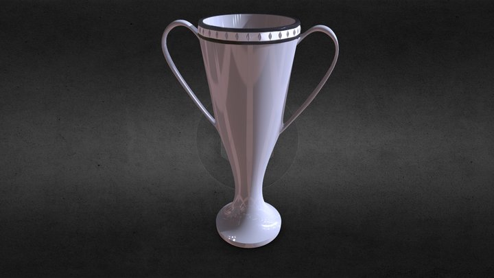 Trophy Vase 3D Model