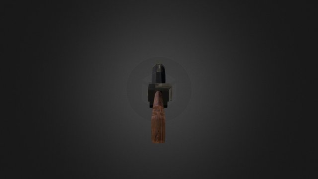 Grenade Launcher Textured Diff 3D Model