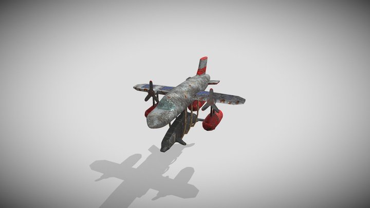 plane resucing dolphin (world skills 2024) 3D Model