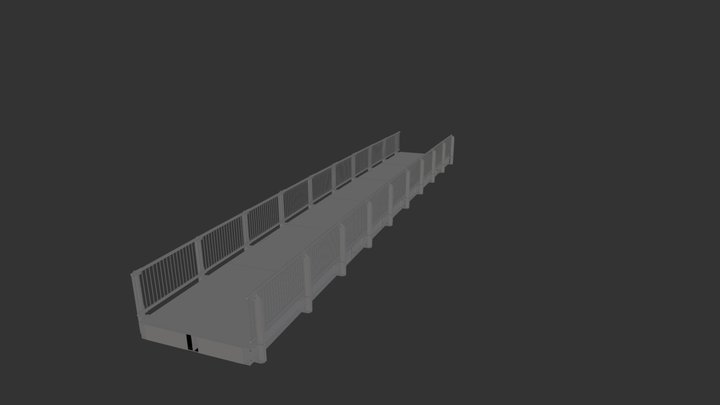 JSK footwalk 3D Model
