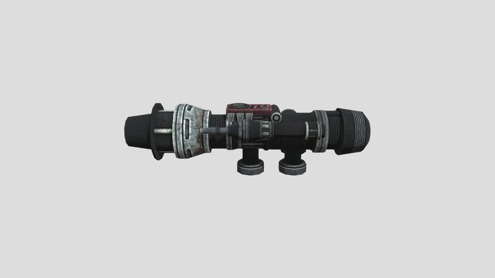 skibidi_toilet_laser_cannon 3D Model