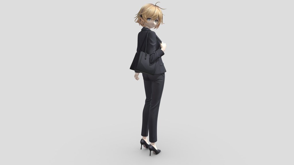 Luna - Urban Noir / Pantsuit Version
