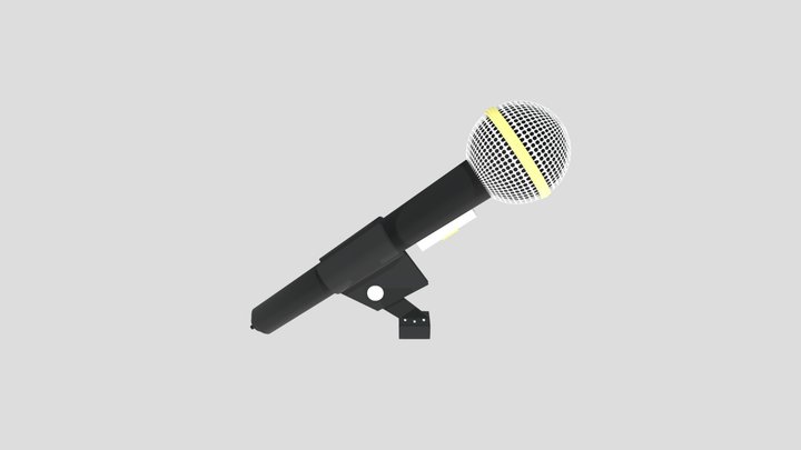 Microphone 3D Model