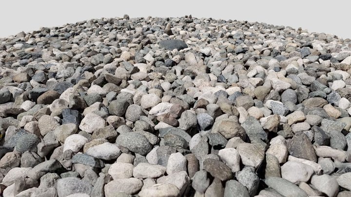 Gravel 002 3D Model