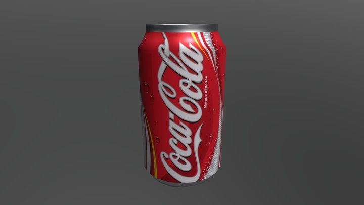 Simple CocaCola Can 3D Model