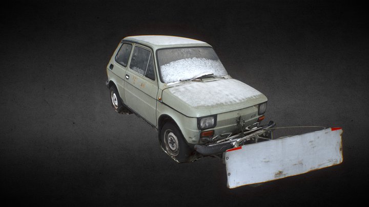 Fiat 126p "Maluch" 3D Model