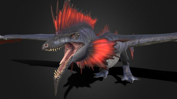 Thalassovenator 3D Model