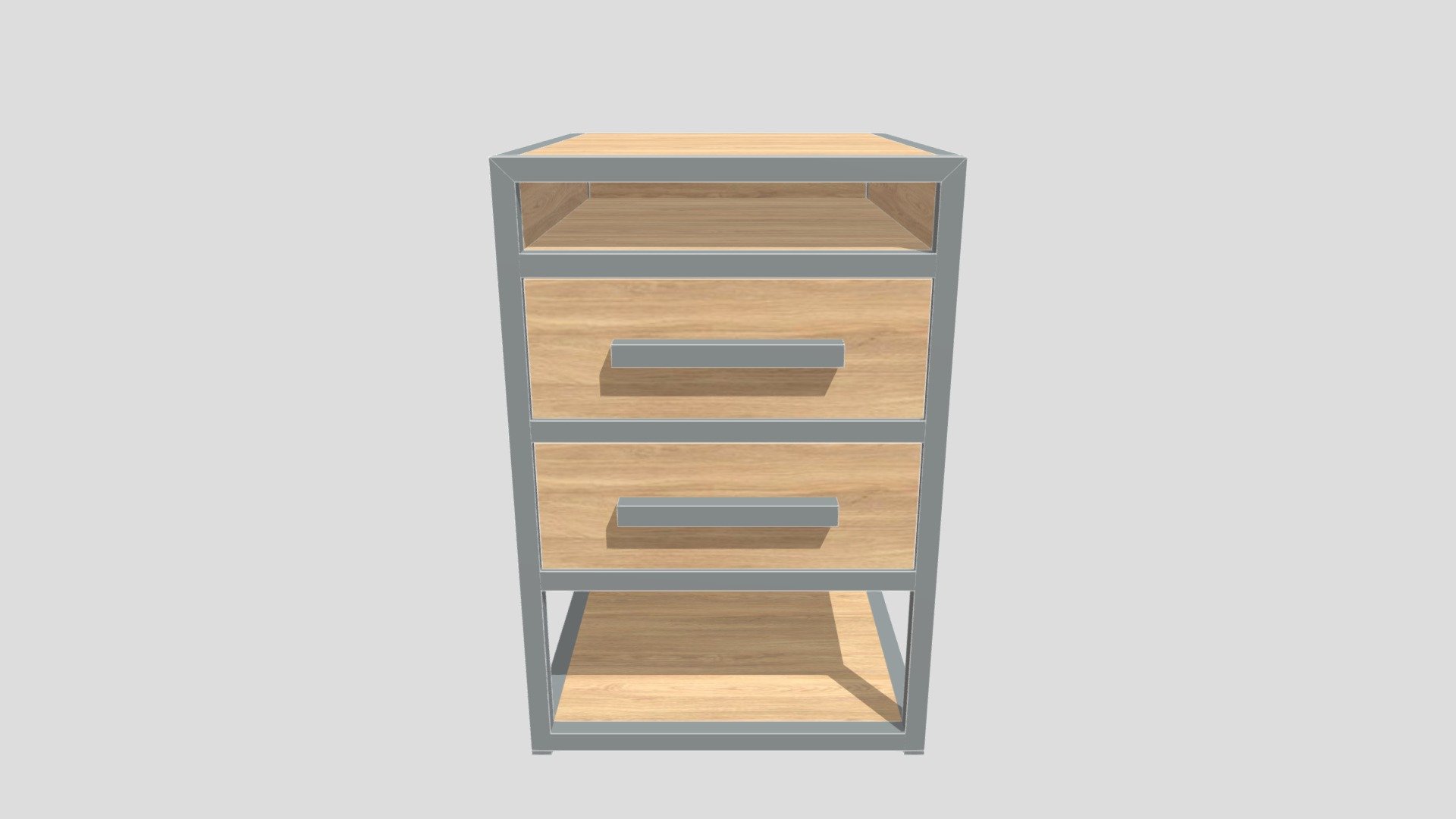 Wooden drawer (H 585 mm)  (L 470 mm)  (W 395 mm)