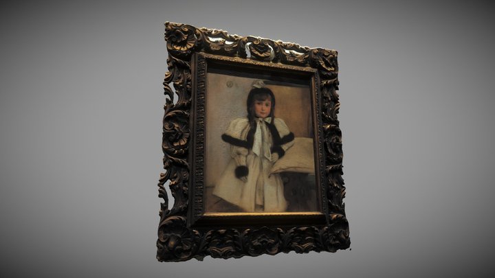 Portrait of Germaine Wiener – Gratis 3D-model STL