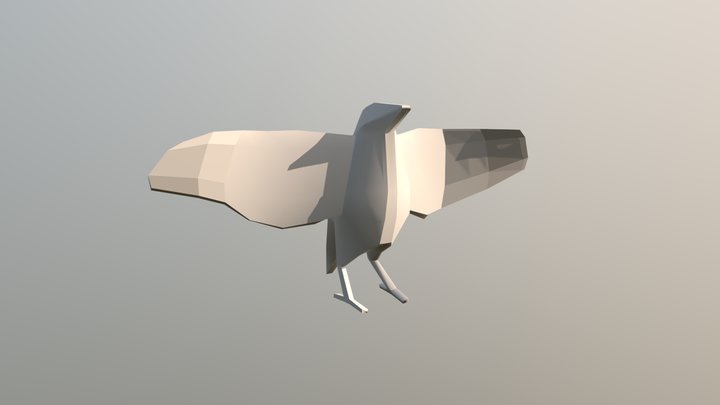 RIGGED BIRD 3D Model