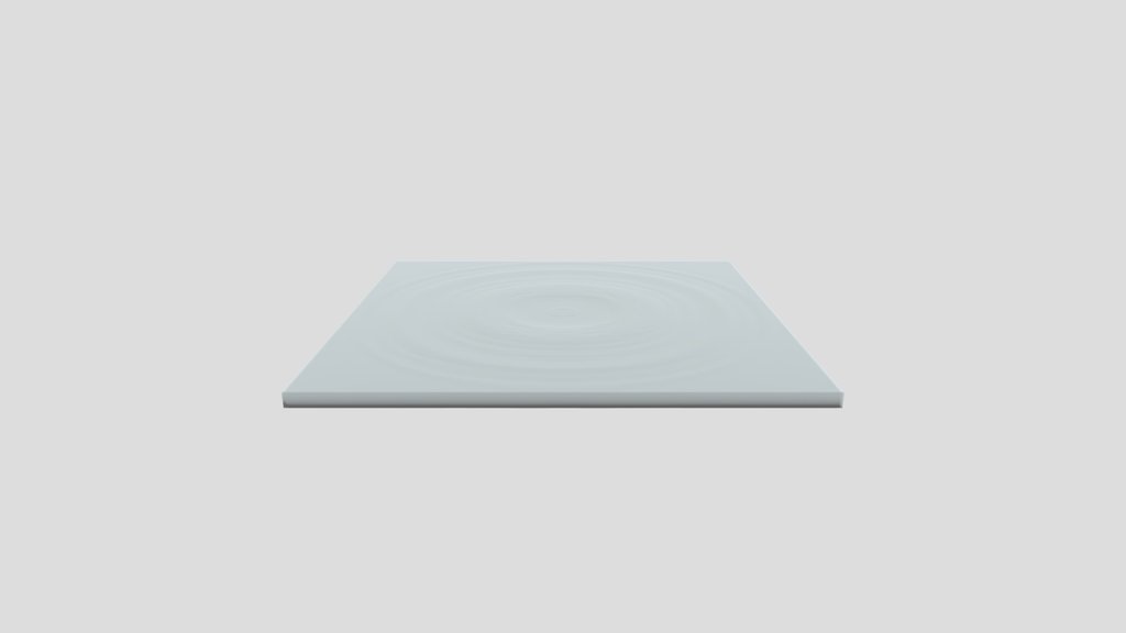 Ripples on Water Surface - Med Poly