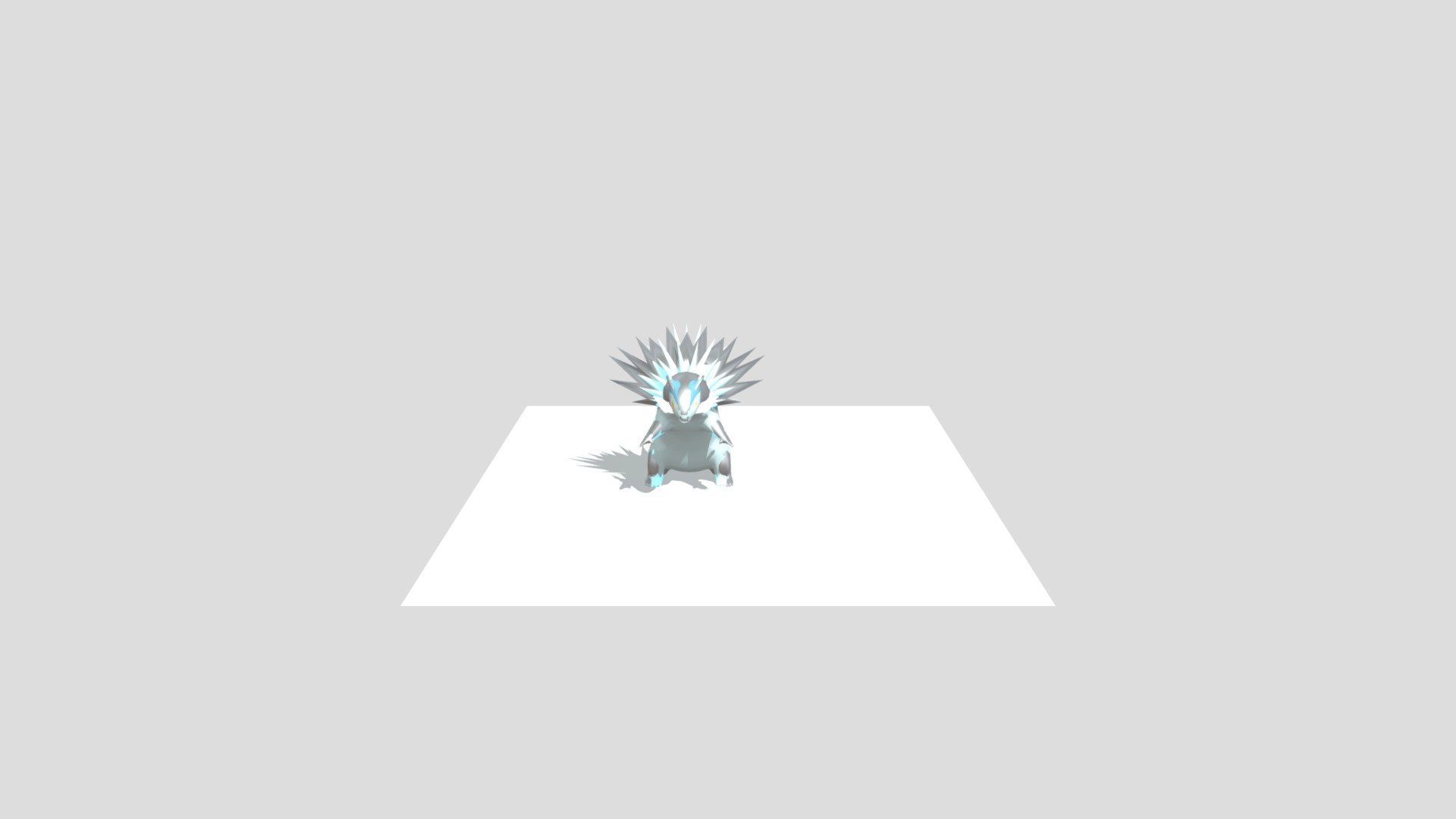 Fanmade Typhlosion Pokemon Model