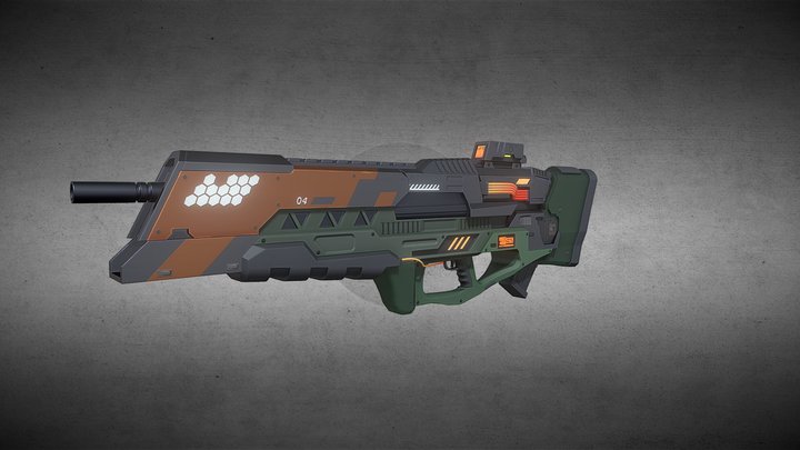 Gun Machine 3D Model