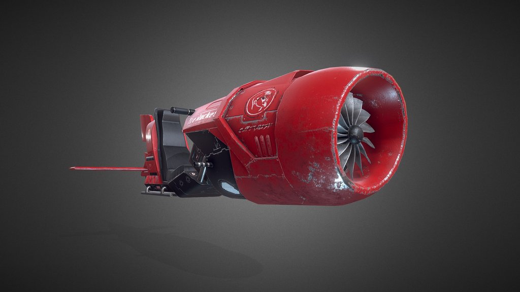 Hover bike - "The Rocket"