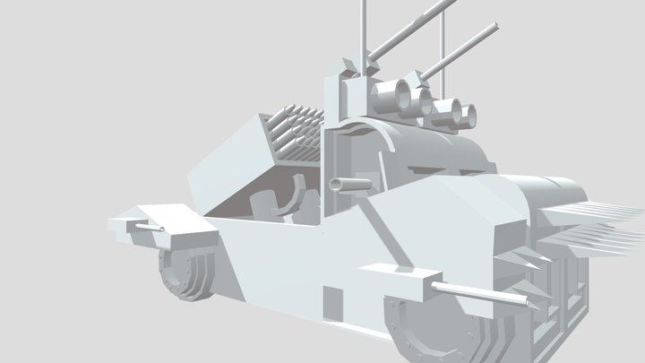 Wasteland Marauder: Armored Support Vehicle