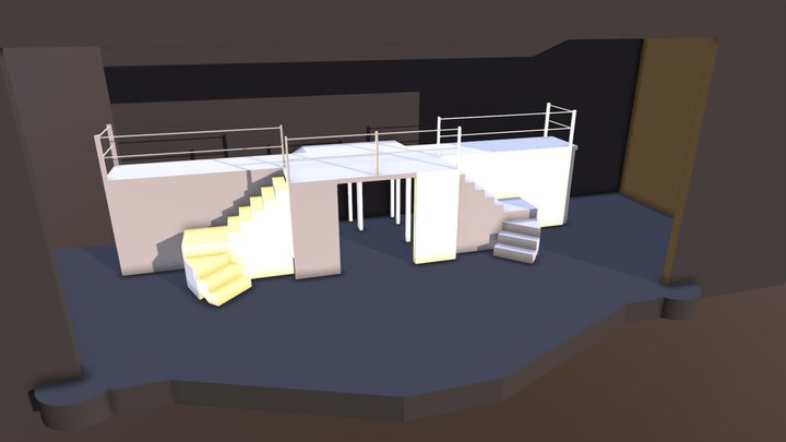 Catch Me If You Can Visual Model Set 3D Model