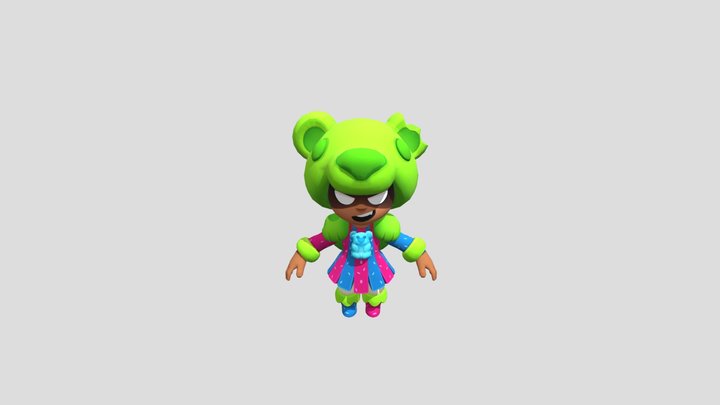 Gummybear Nita 3D Model
